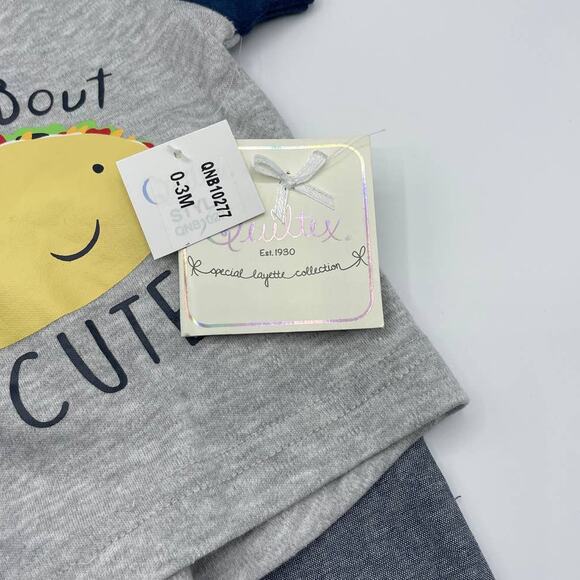 NWT Quiltex Taco 'Bout Cute Set - Picture 3 of 4